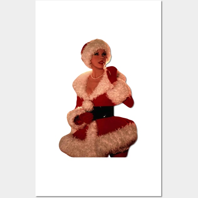 Martha May Whovier Santa Baby Wall Art by baranskini